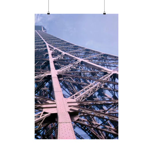 Eiffel Tower, Paris, France, 1963 - Matte Poster