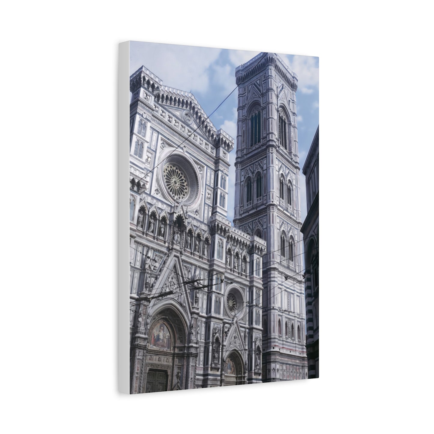 Giotto's Campanile & The Florence Cathedral - Matte Canvas, Stretched, 1.25 in