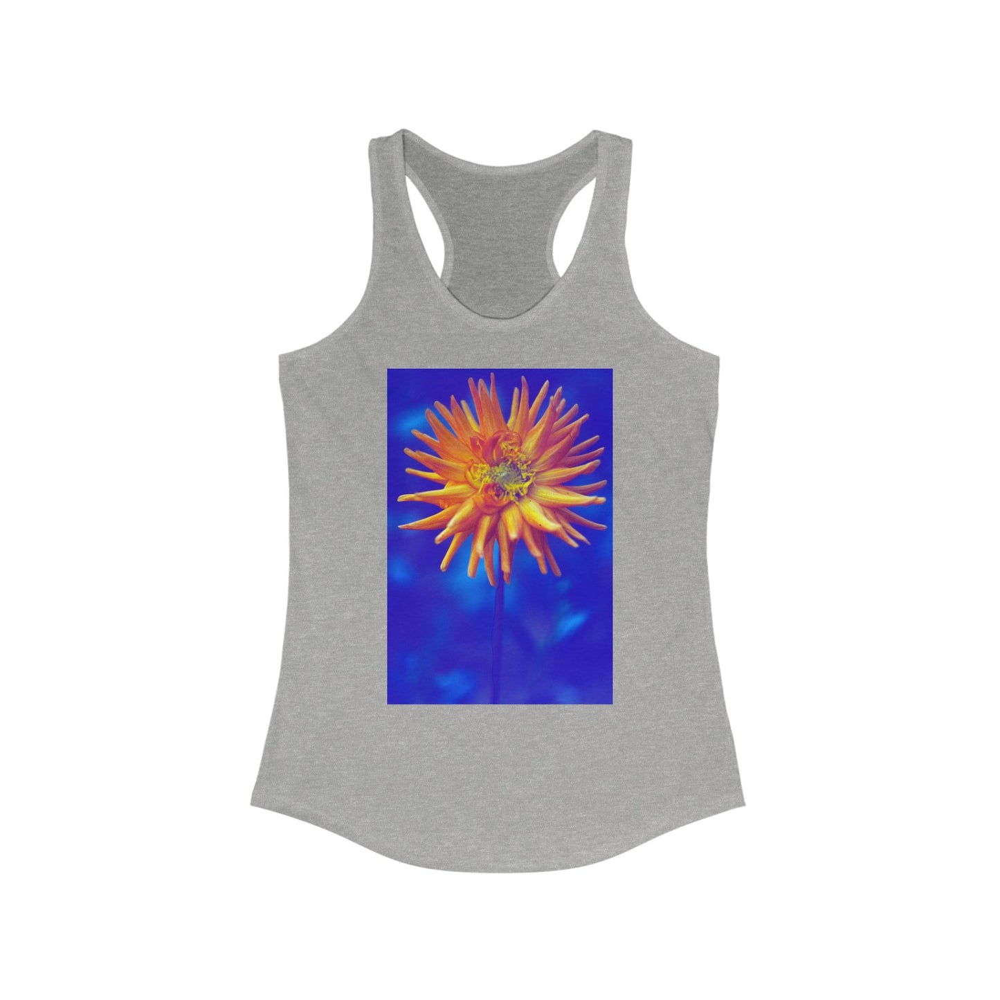 Retro Dahlia - Women's Racerback Tank