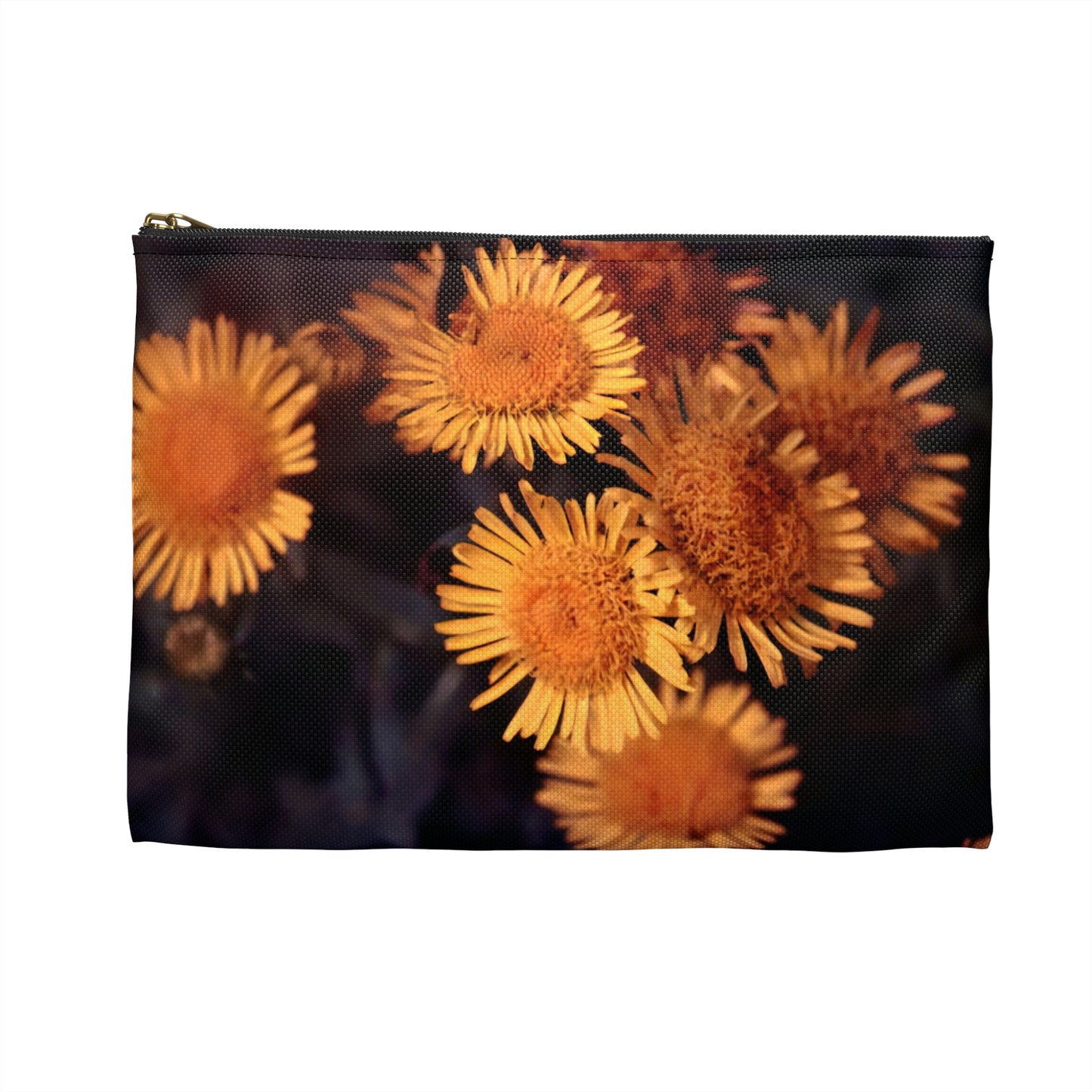 Yellow Blooms "Bring Me With You" - Makeup Pouch