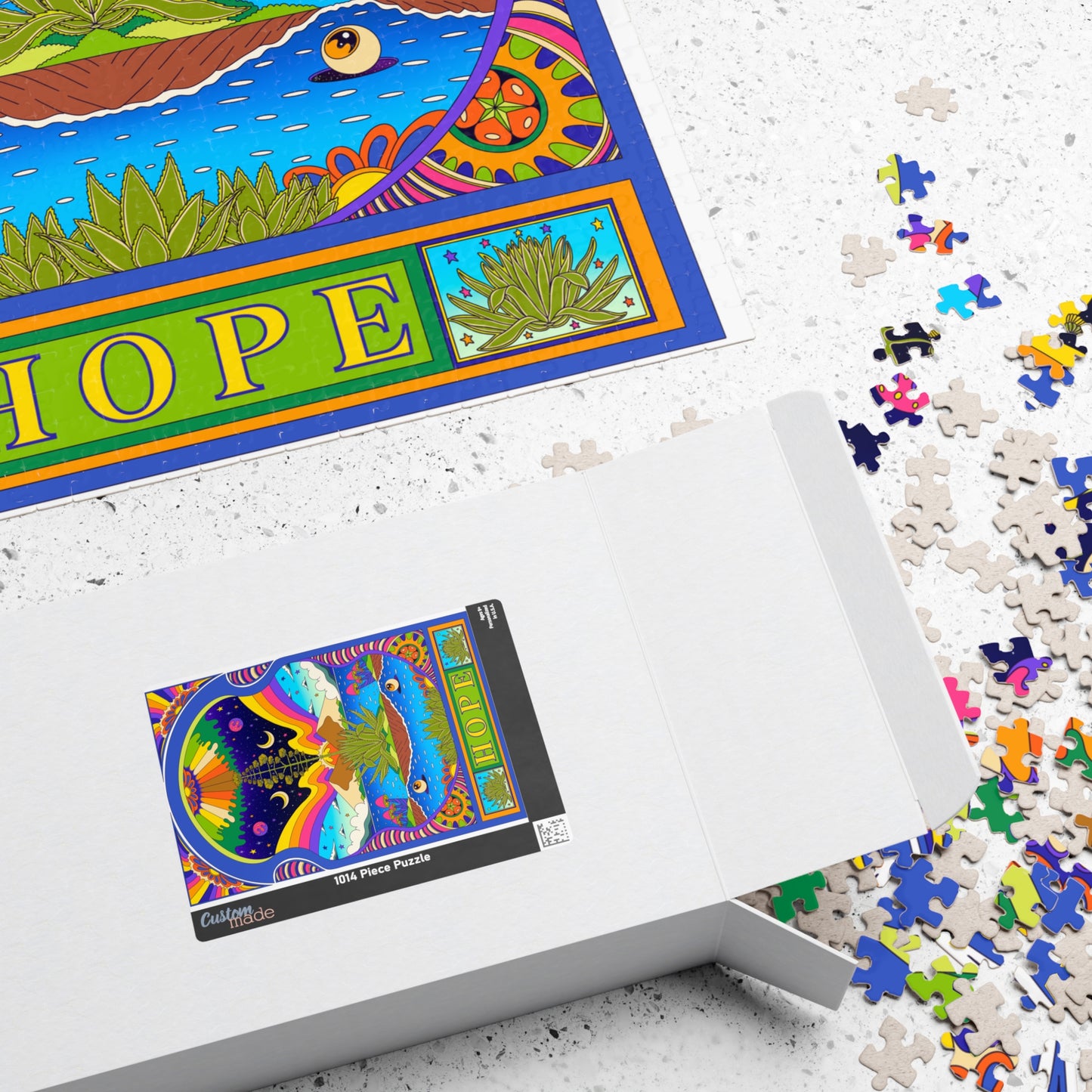 Hope - Limited Edition, Retro Inspired, Jigsaw Puzzle