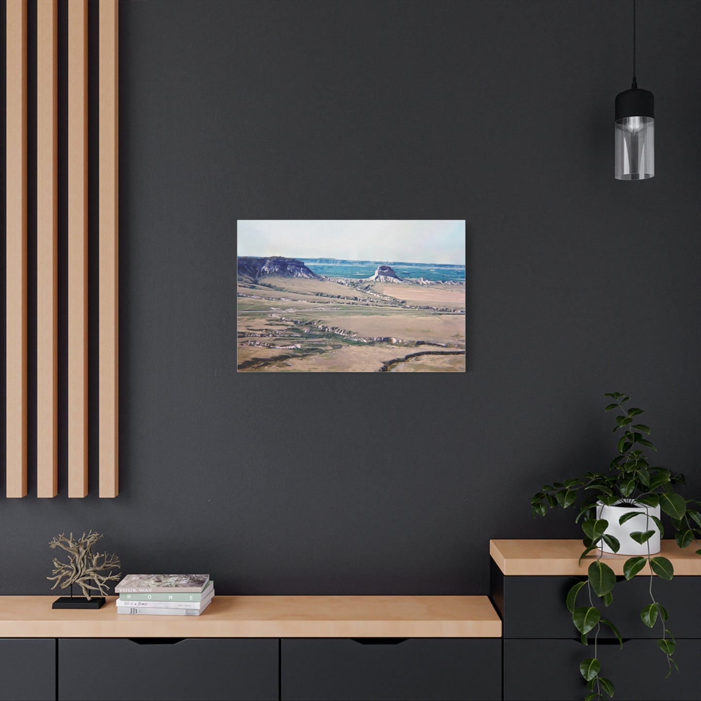 Painted Landscape - Matte Canvas, Stretched, 1.25 in