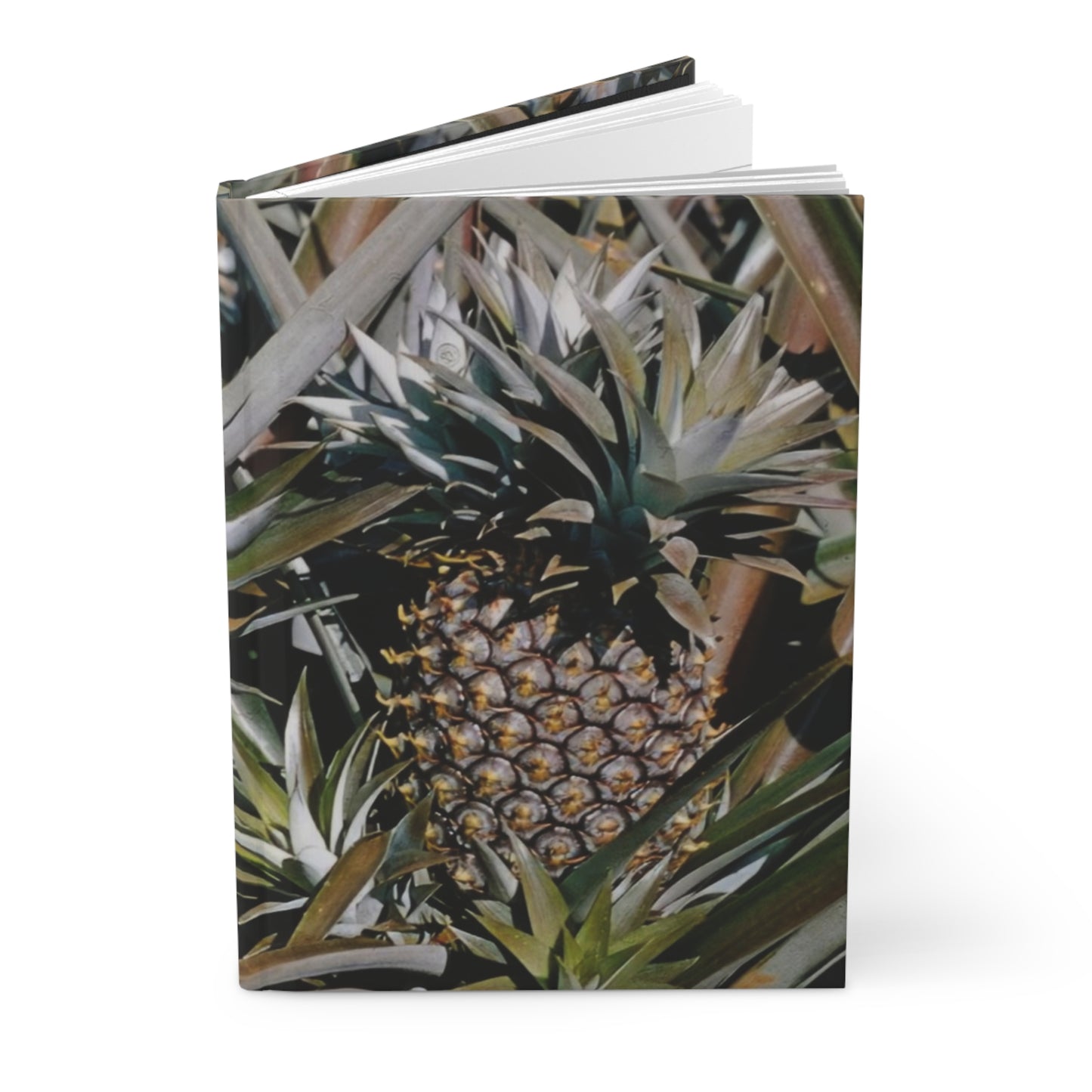 How about them pineapples? - Hardcover Journal Matte