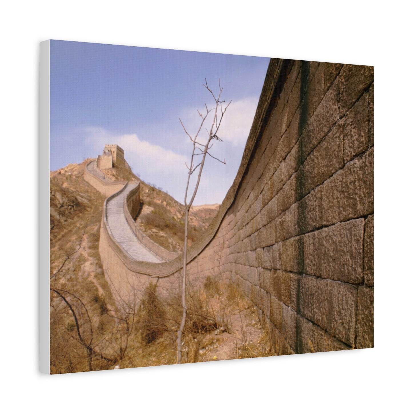 Great Wall Of China, 1974 - Matte Canvas, Stretched, 1.25 in