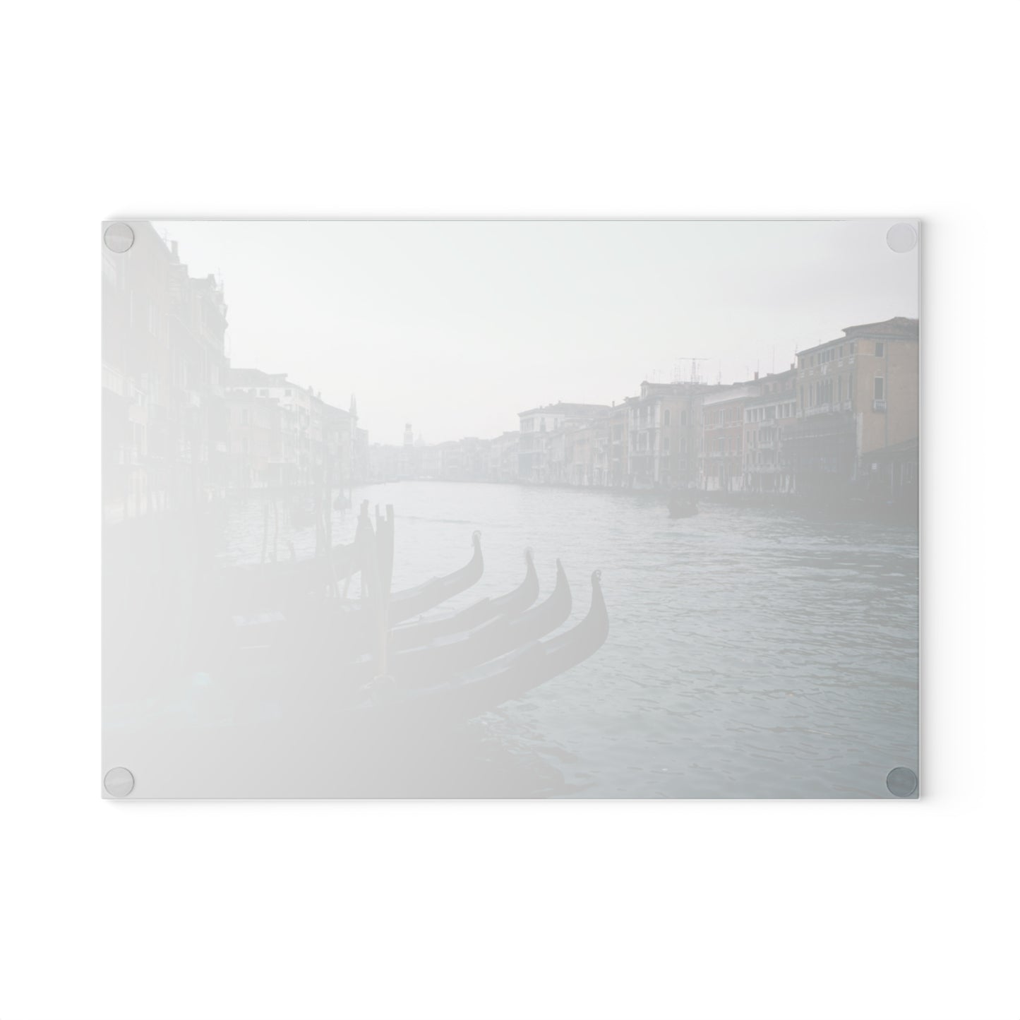 Venice, Italy, Grand Canal, 1976 - Glass Cutting Board