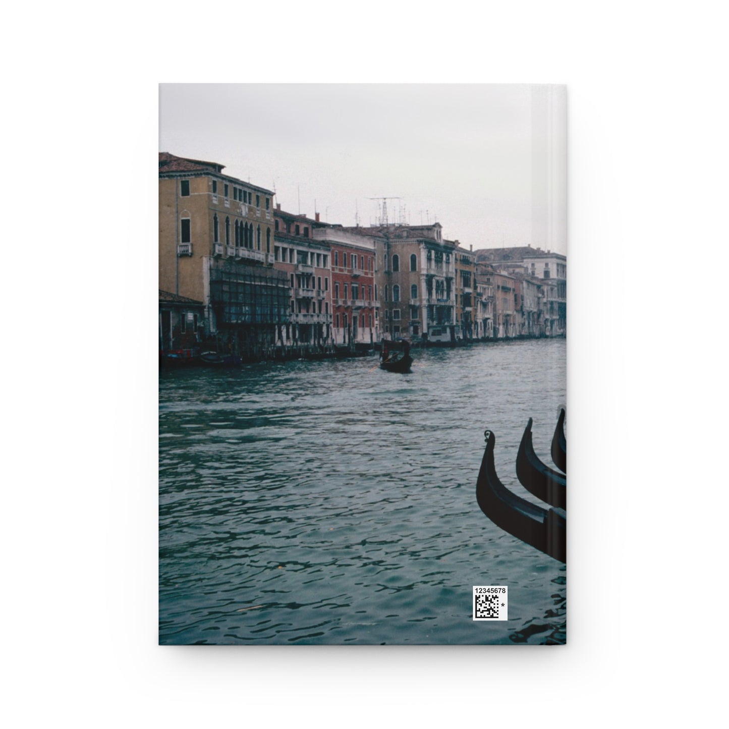 Venice, Italy, Grand Canal, 1976 - Hardcover Journal Matte