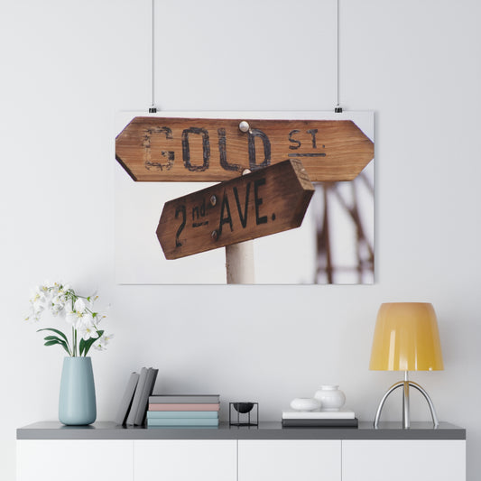 Go This Way - Giclée Fine Art Print