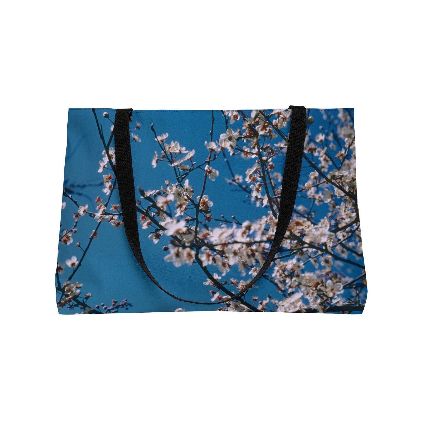 Cherry Blossoms in Blue - Weekender Tote Bag