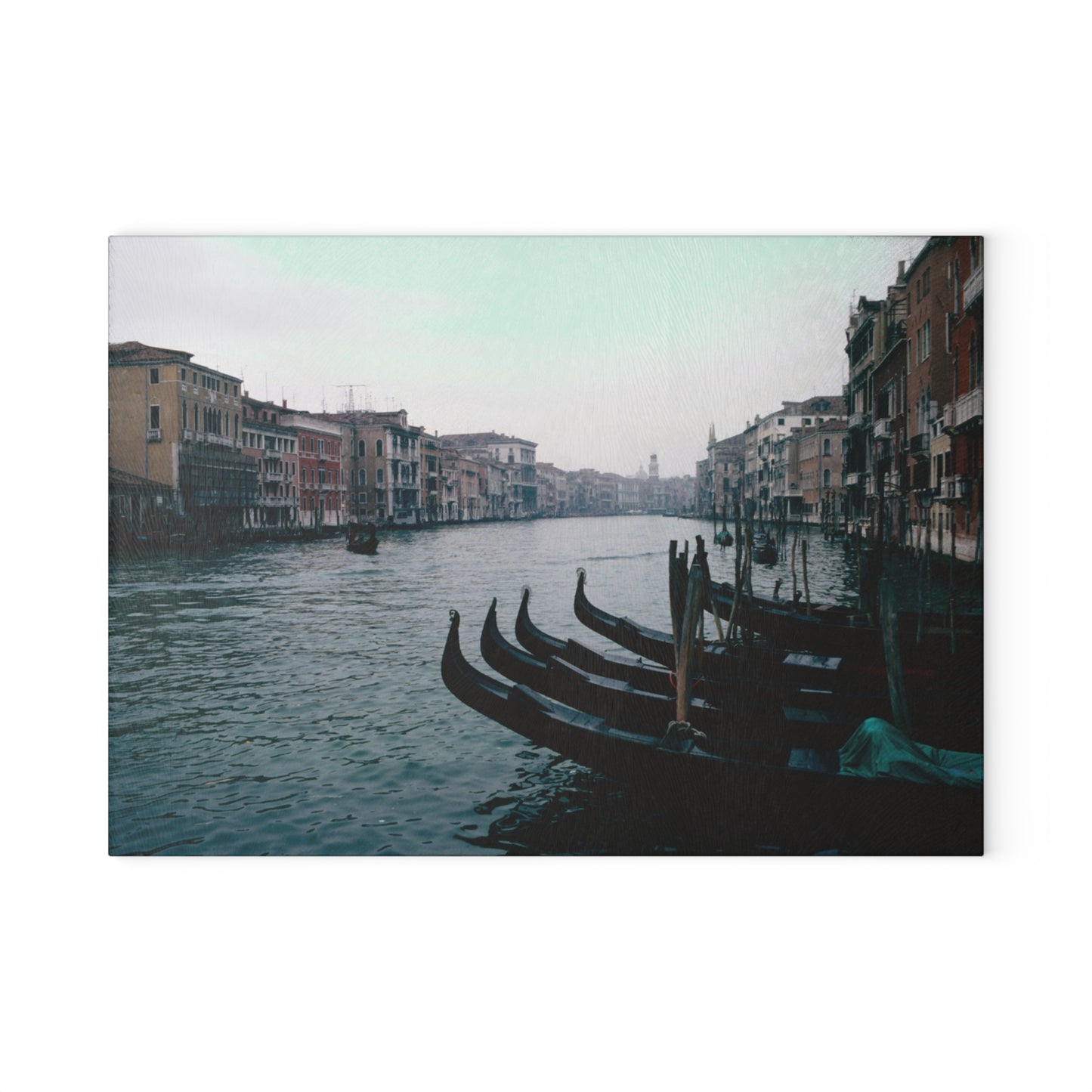 Venice, Italy, Grand Canal, 1976 - Glass Cutting Board