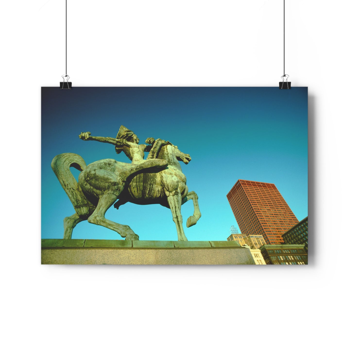 The Spearman, Grant Park, Chicago, 1974 - Giclée Fine Art Print