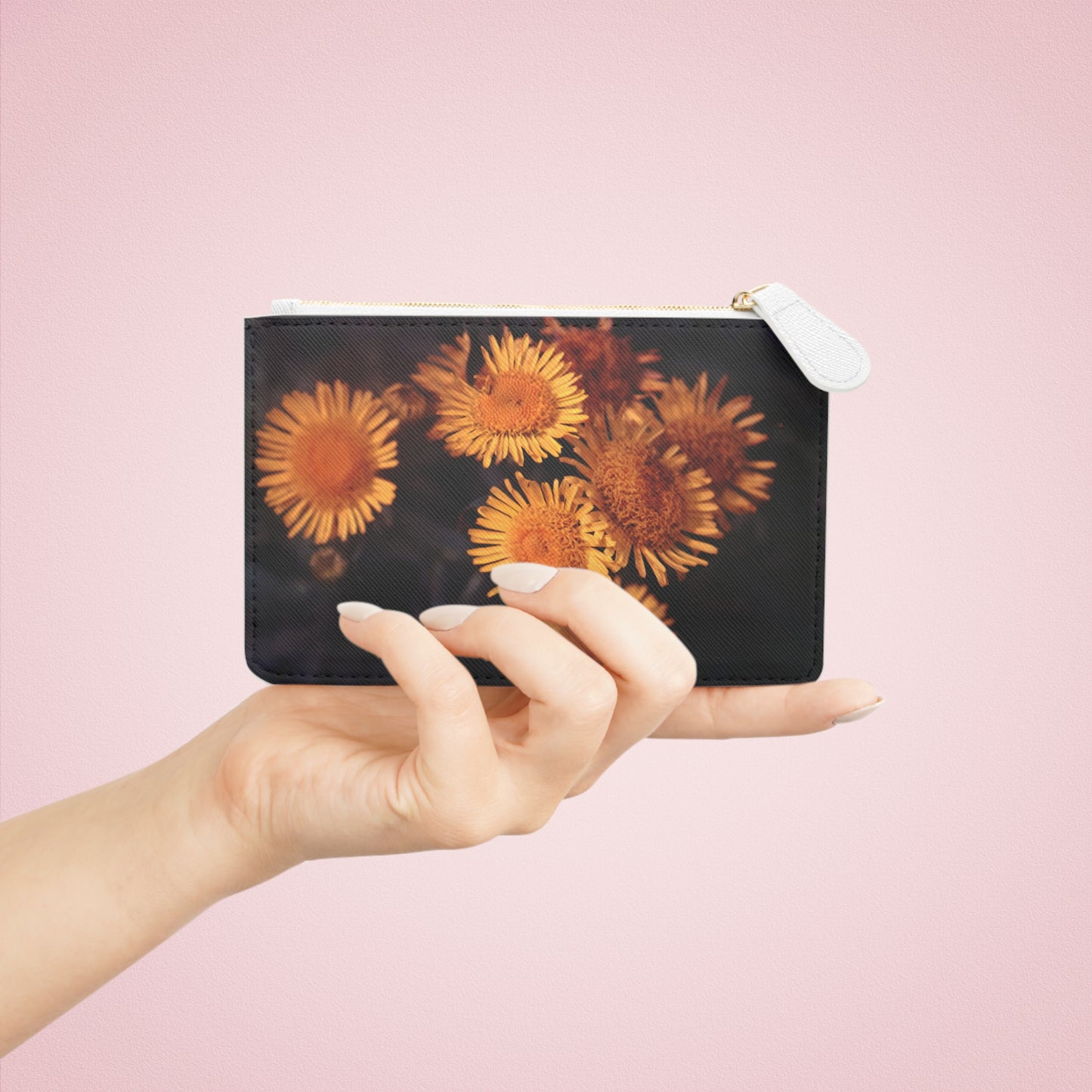 Yellow Blooms "Bring Me With You" - Small Clutch