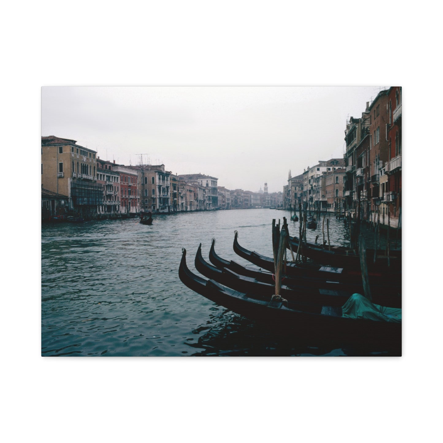 Venice, Italy, Grand Canal, 1976 - Matte Canvas, Stretched, 1.25 in