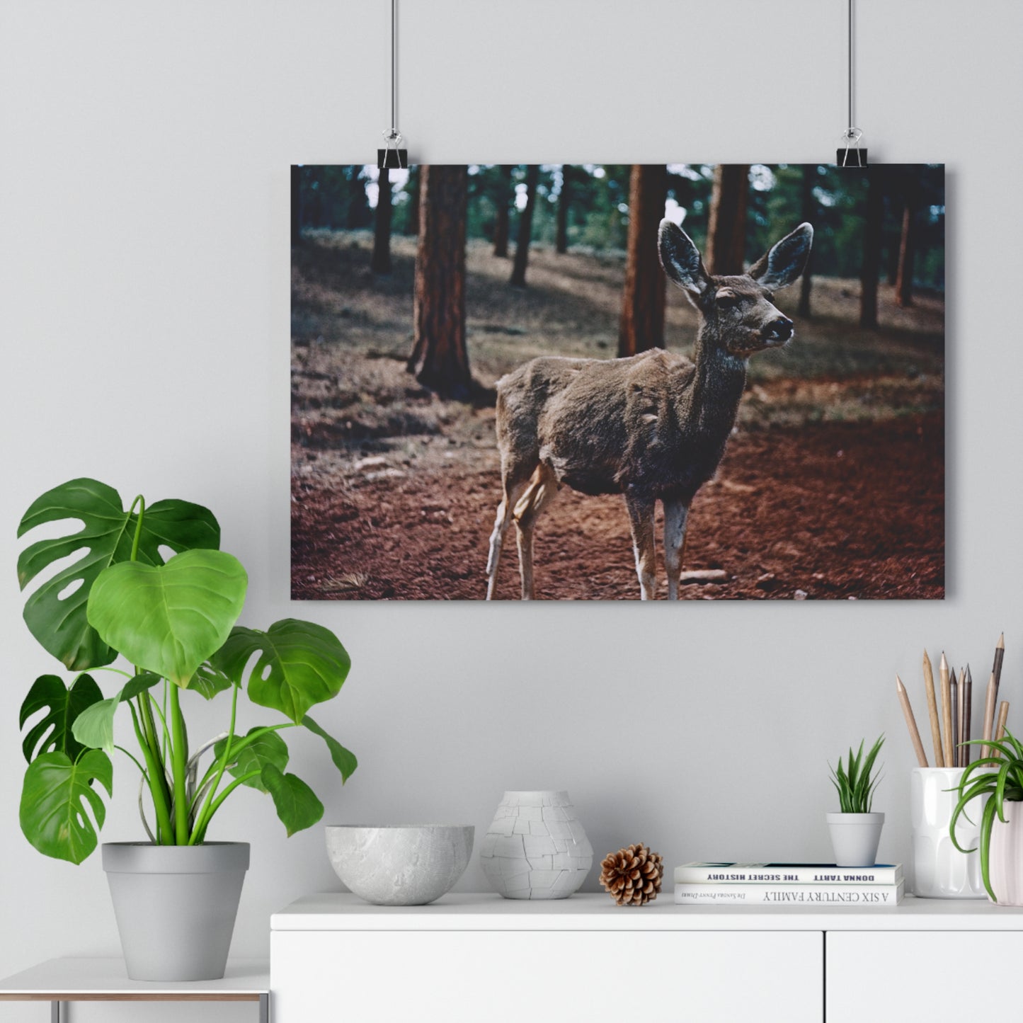 Hello, Deer! - Fine Art Print