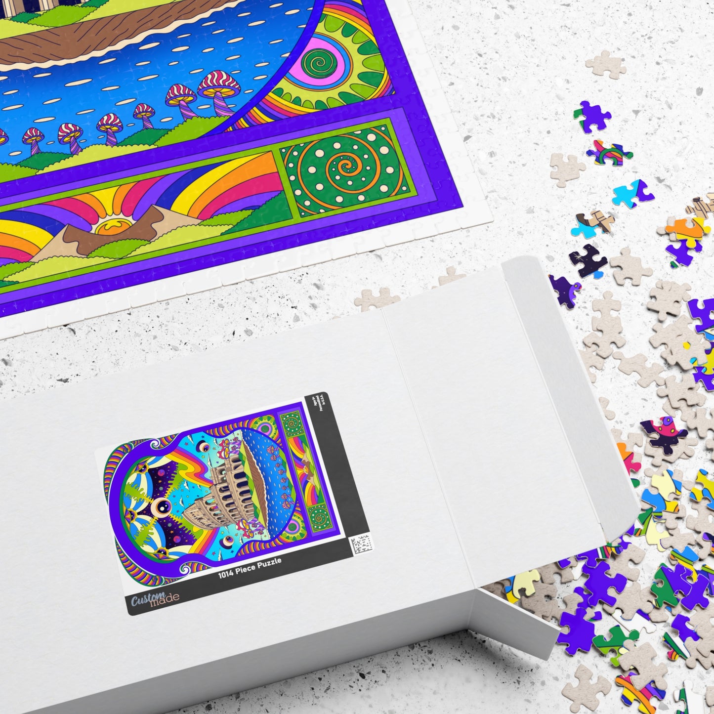 The Conscious Colosseum - Limited Edition, Retro Inspired, Jigsaw Puzzle