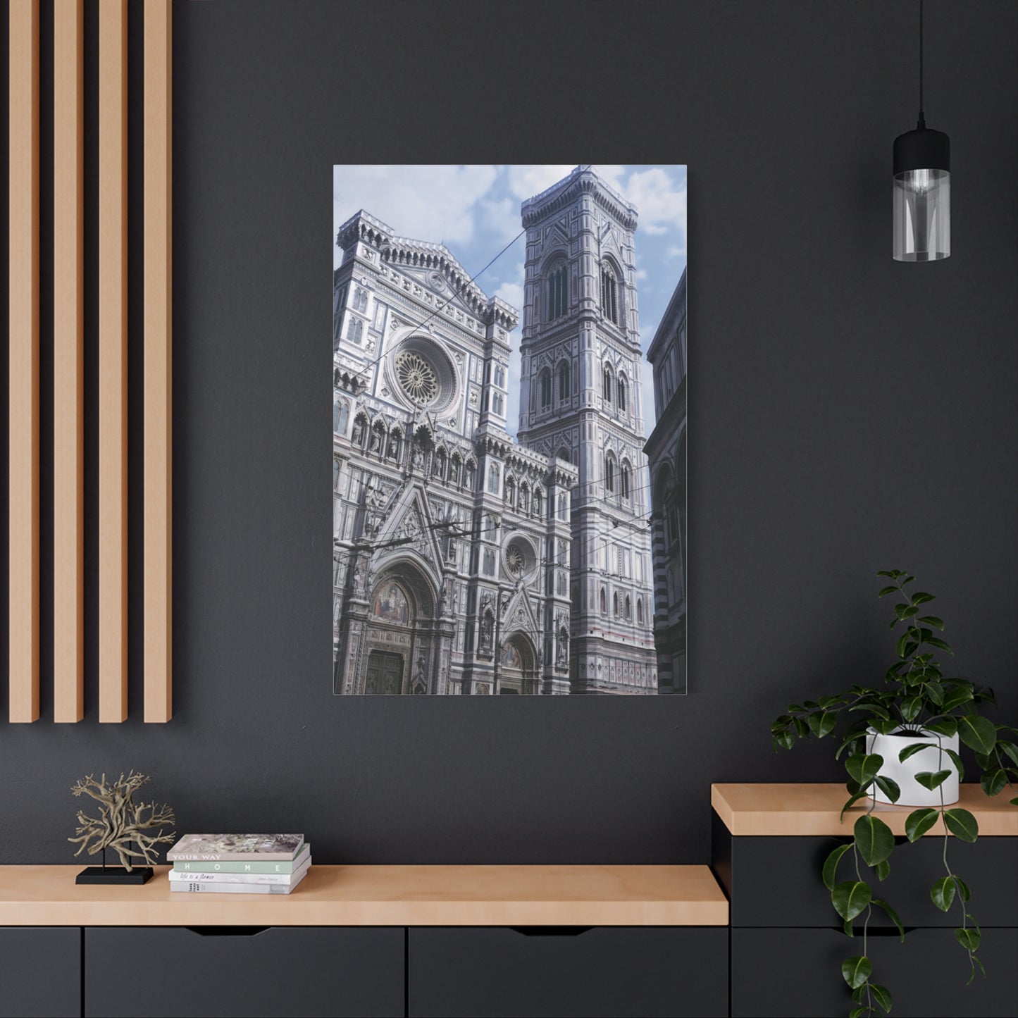 Giotto's Campanile & The Florence Cathedral - Matte Canvas, Stretched, 1.25 in