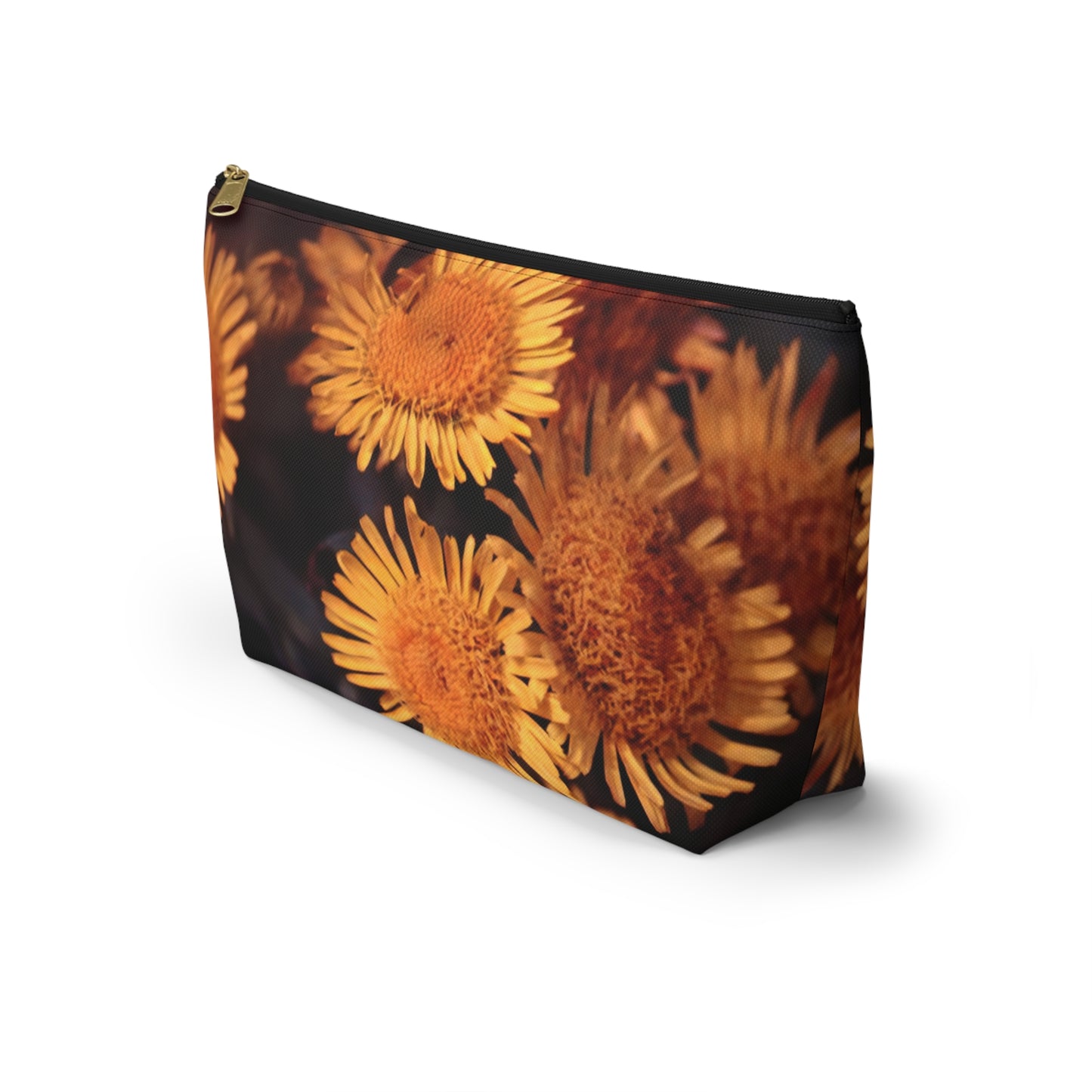 Yellow Blooms "Bring Me With You" - Stand-up accessory bag