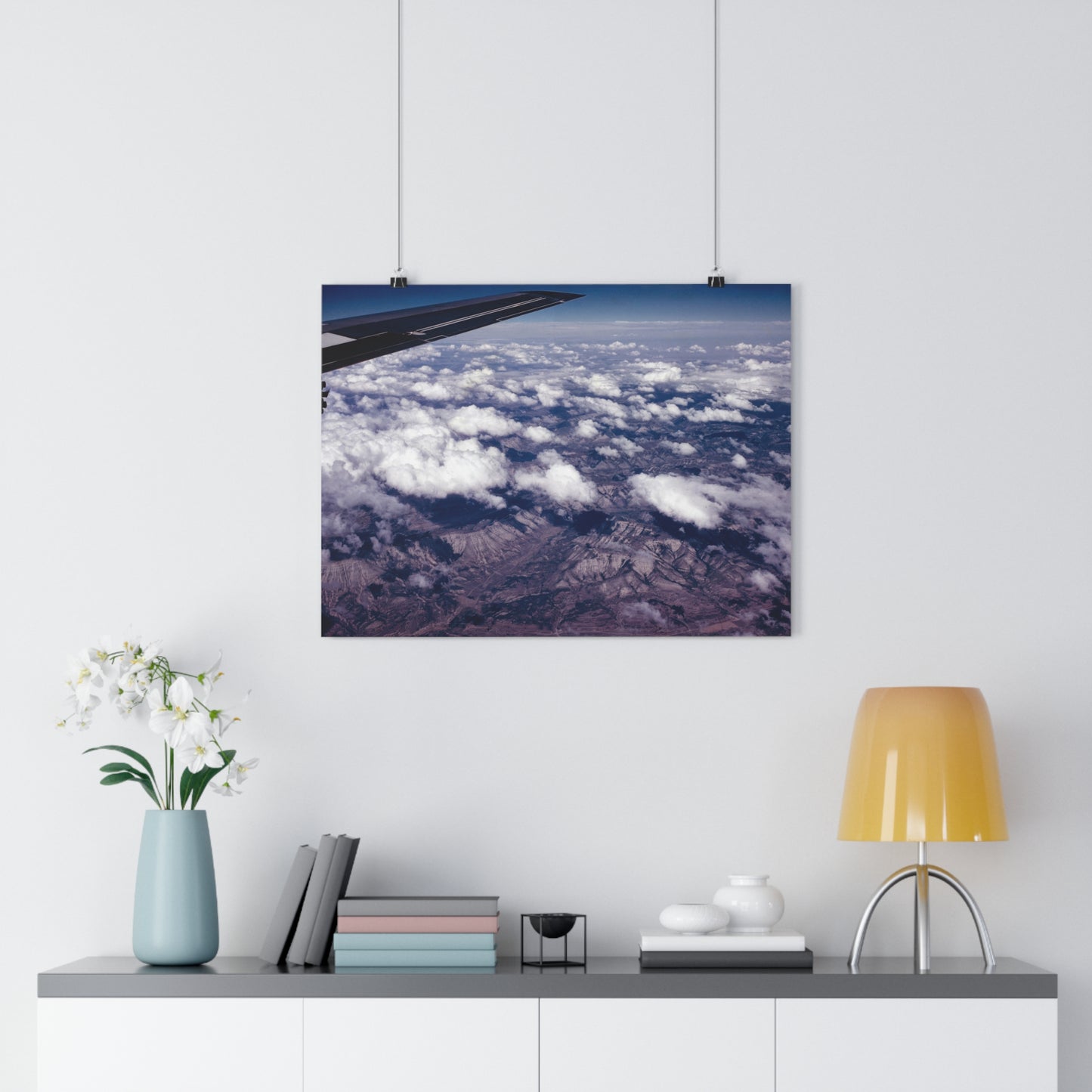 Mountains From Above - Fine Art Print