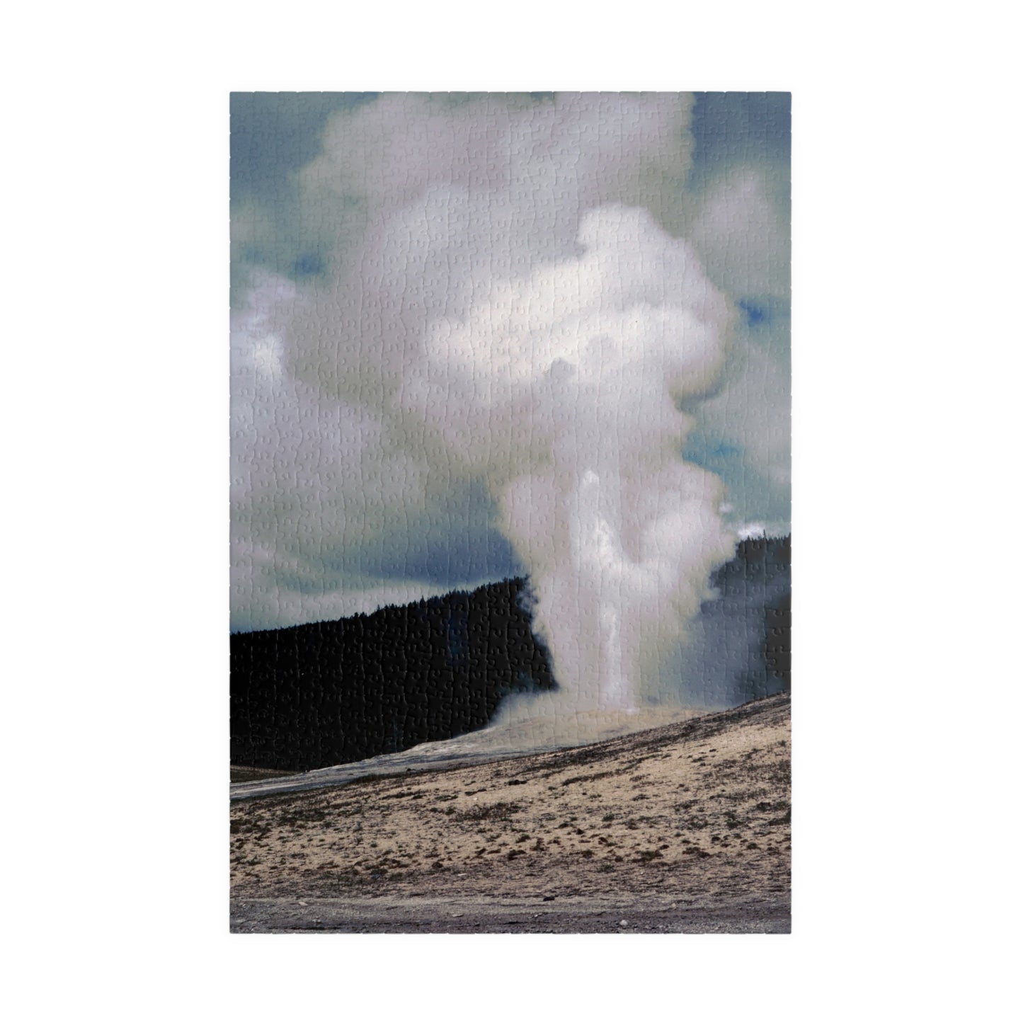 Old Faithful, Yellowstone National Park, 1969 - Puzzle