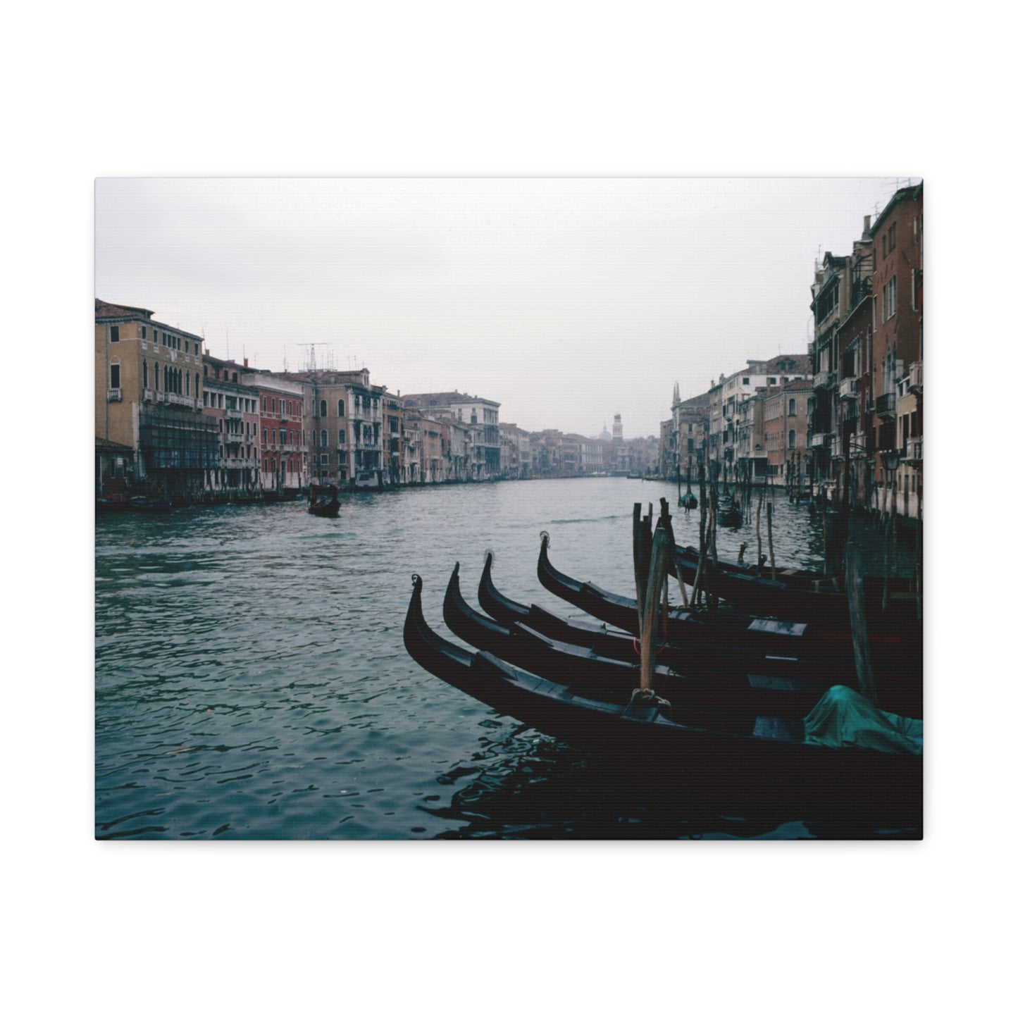 Venice, Italy, Grand Canal, 1976 - Matte Canvas, Stretched, 1.25 in