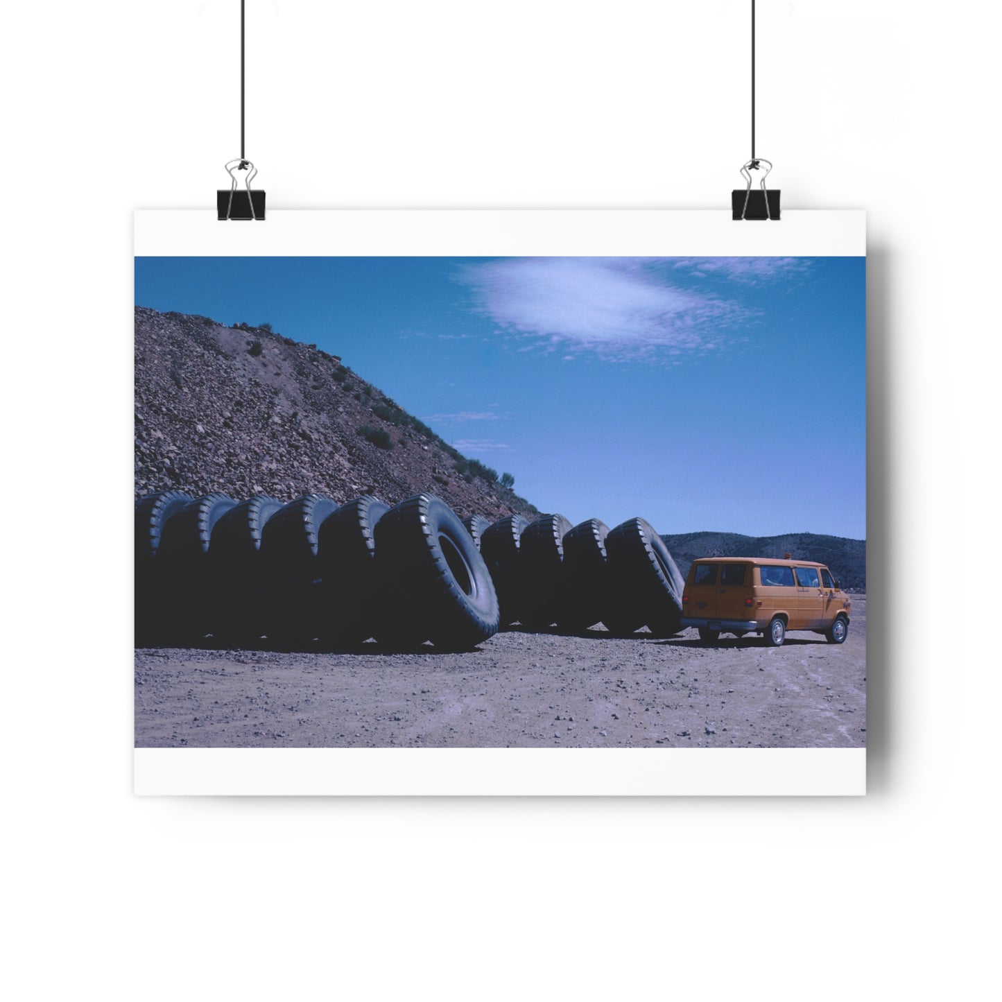 New Tires, 1974 - Giclée Fine Art Print