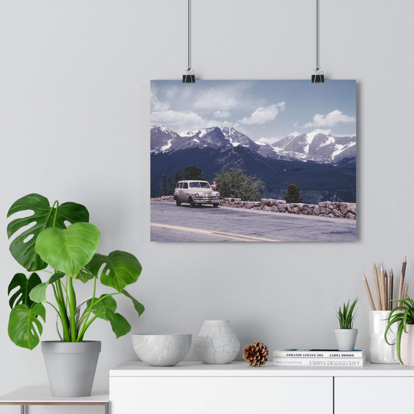 Storybook Mountain Range - Giclée Fine Art Print