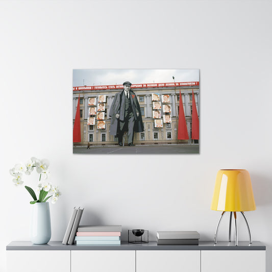 Palace Square, Leningrad, St Petersburg, Russia, May, 1974 - Canvas Gallery Wraps