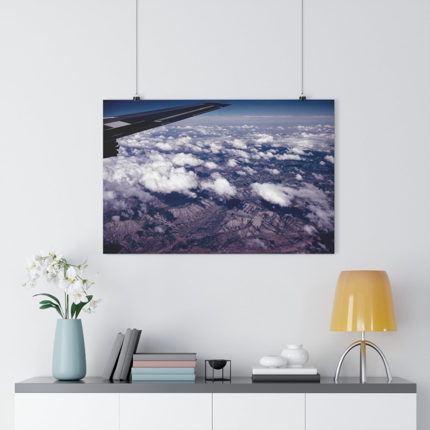 Mountains From Above - Fine Art Print