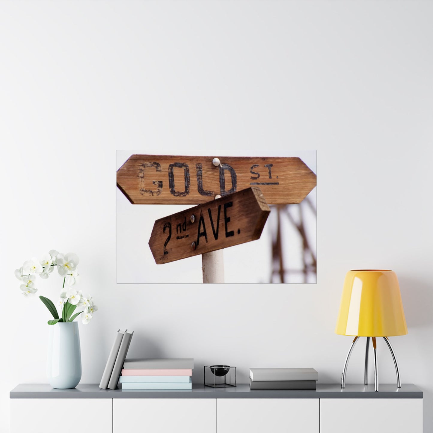 Go This Way - Matte Horizontal Posters