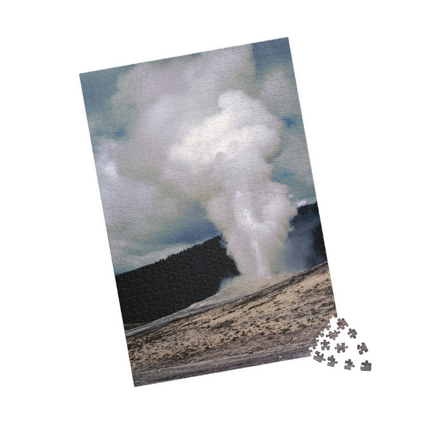 Old Faithful, Yellowstone National Park, 1969 - Puzzle