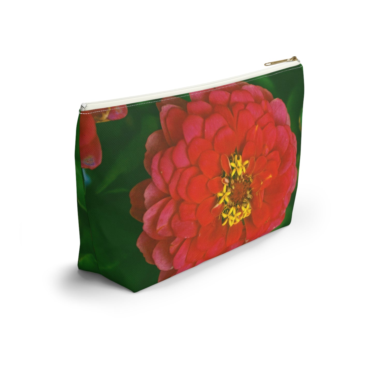 Clutch Me, Zinnia! - Stand-up accessory bag