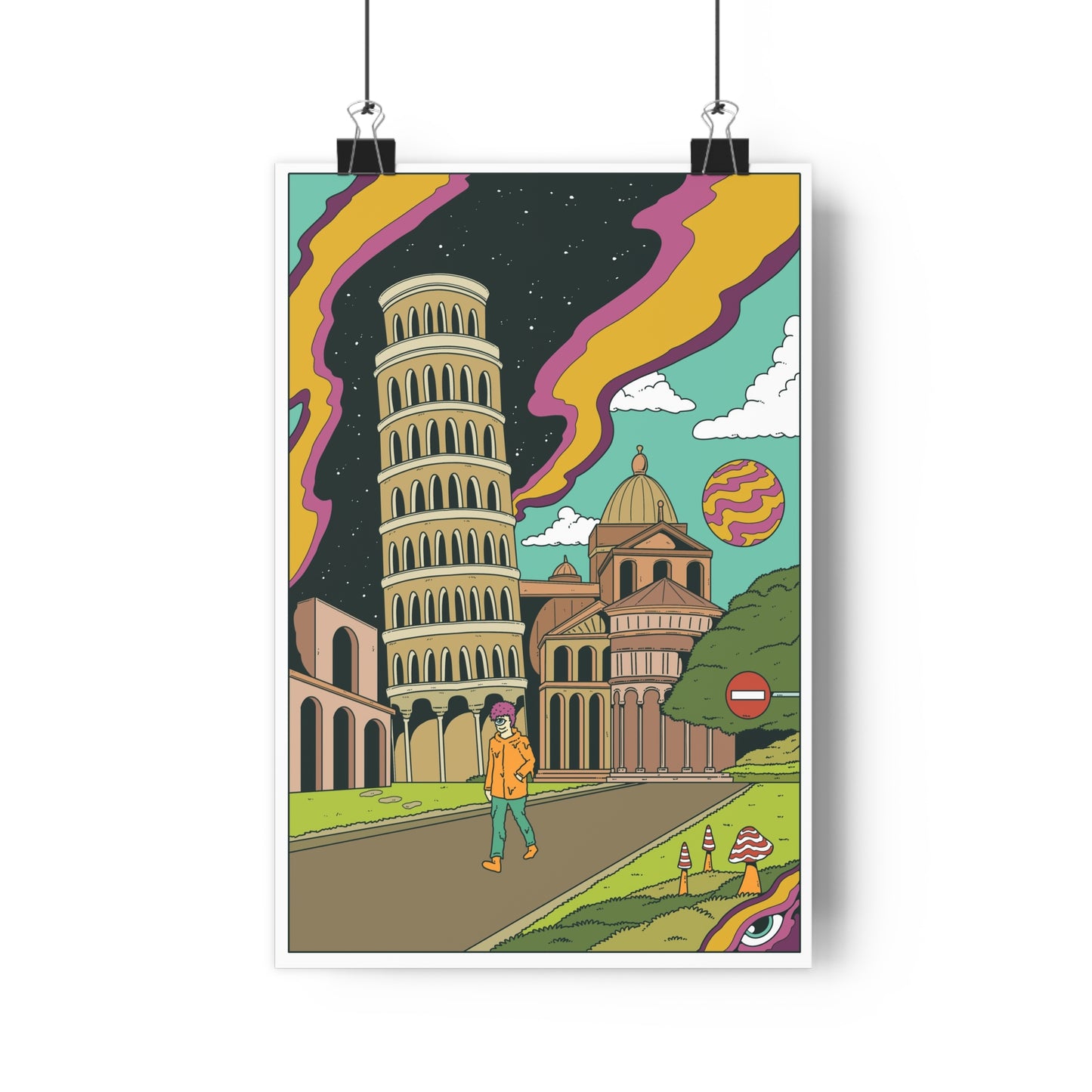 Eye On Pisa - Fine Art Print