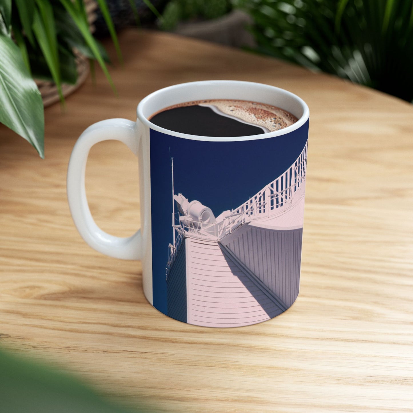 McMath-Pierce Solar Telescope, Kitt Peak, Arizona, 1993 - Ceramic Mug