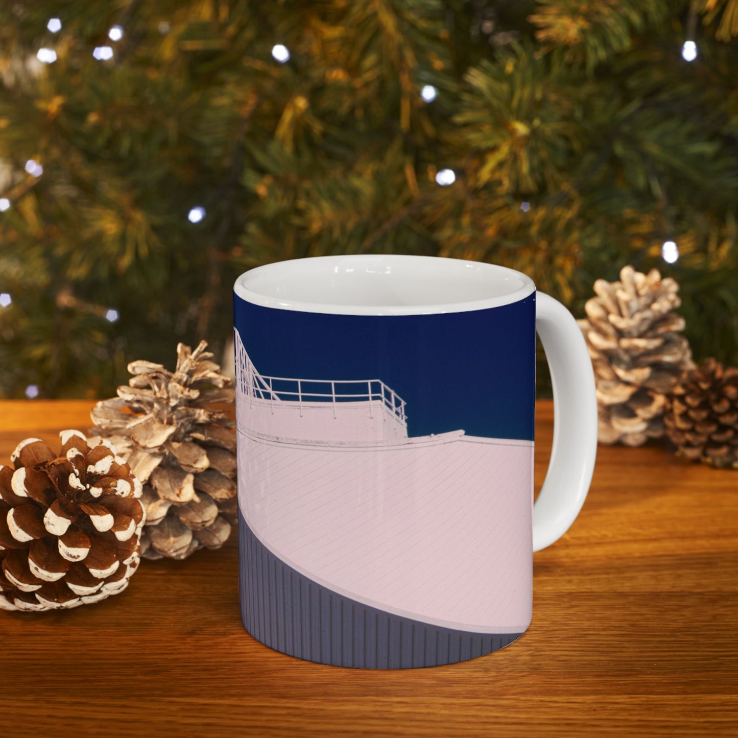 McMath-Pierce Solar Telescope, Kitt Peak, Arizona, 1993 - Ceramic Mug