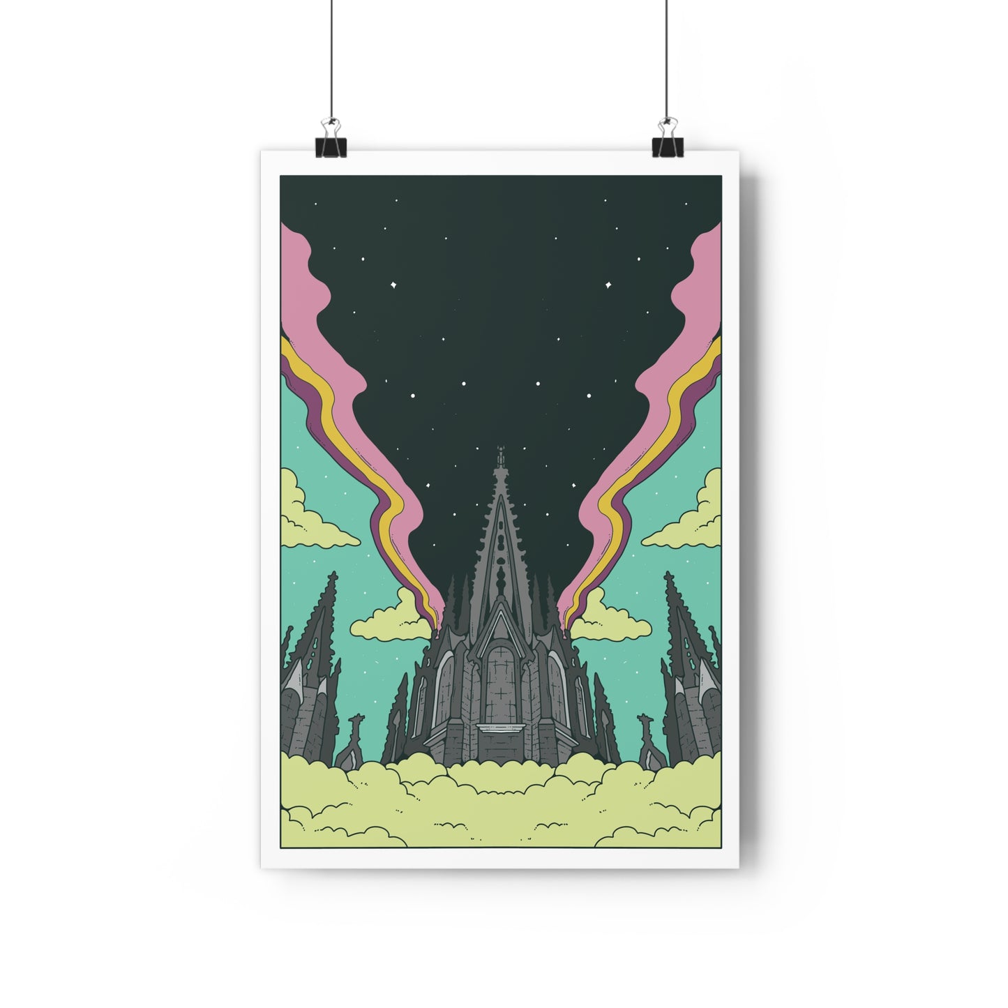 Trippy Barcelona - Giclée Fine Art Print