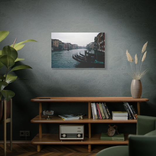 Venice, Italy, Grand Canal, 1976 - Matte Canvas, Stretched, 1.25 in