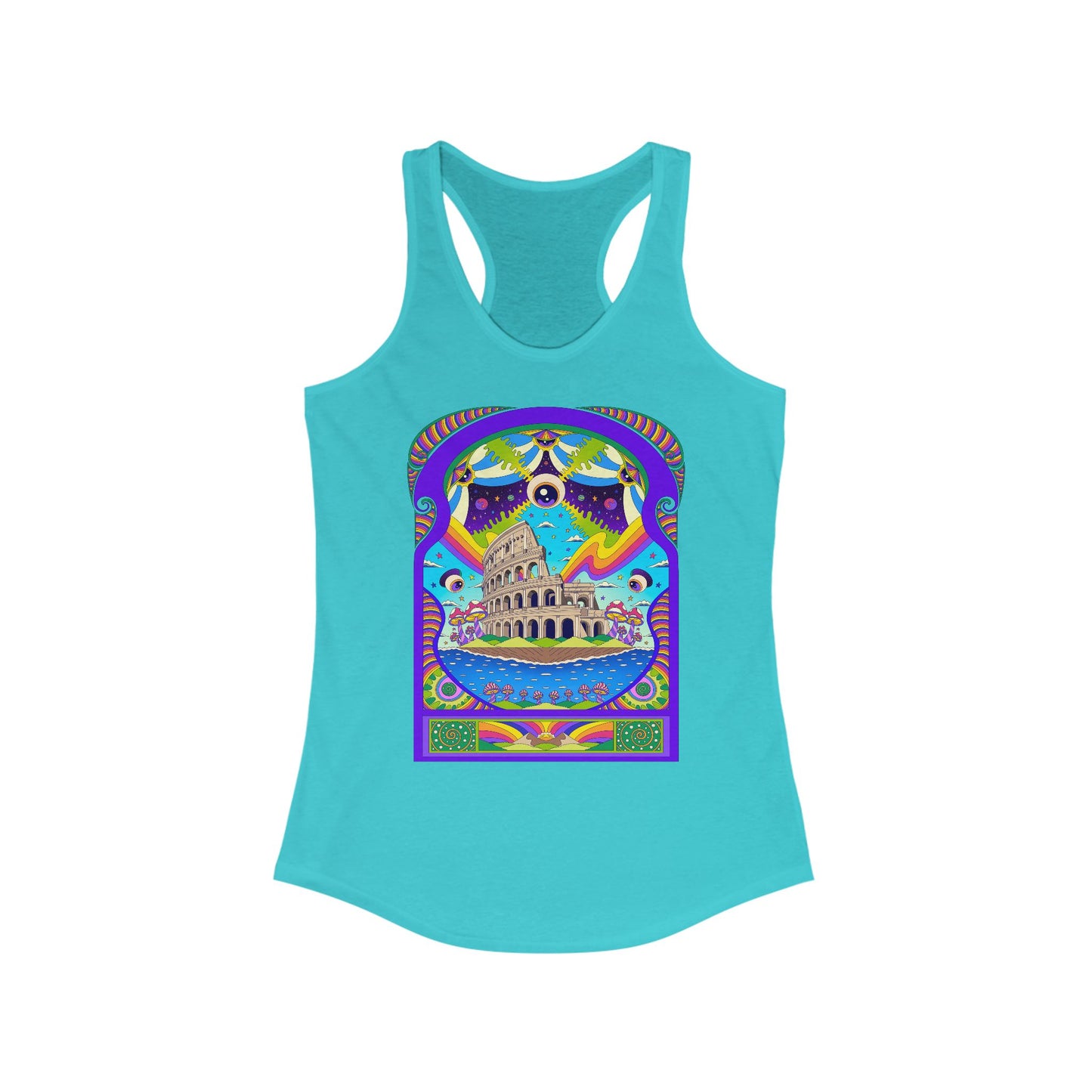 The Conscious Colosseum - Women's Ideal Racerback Tank