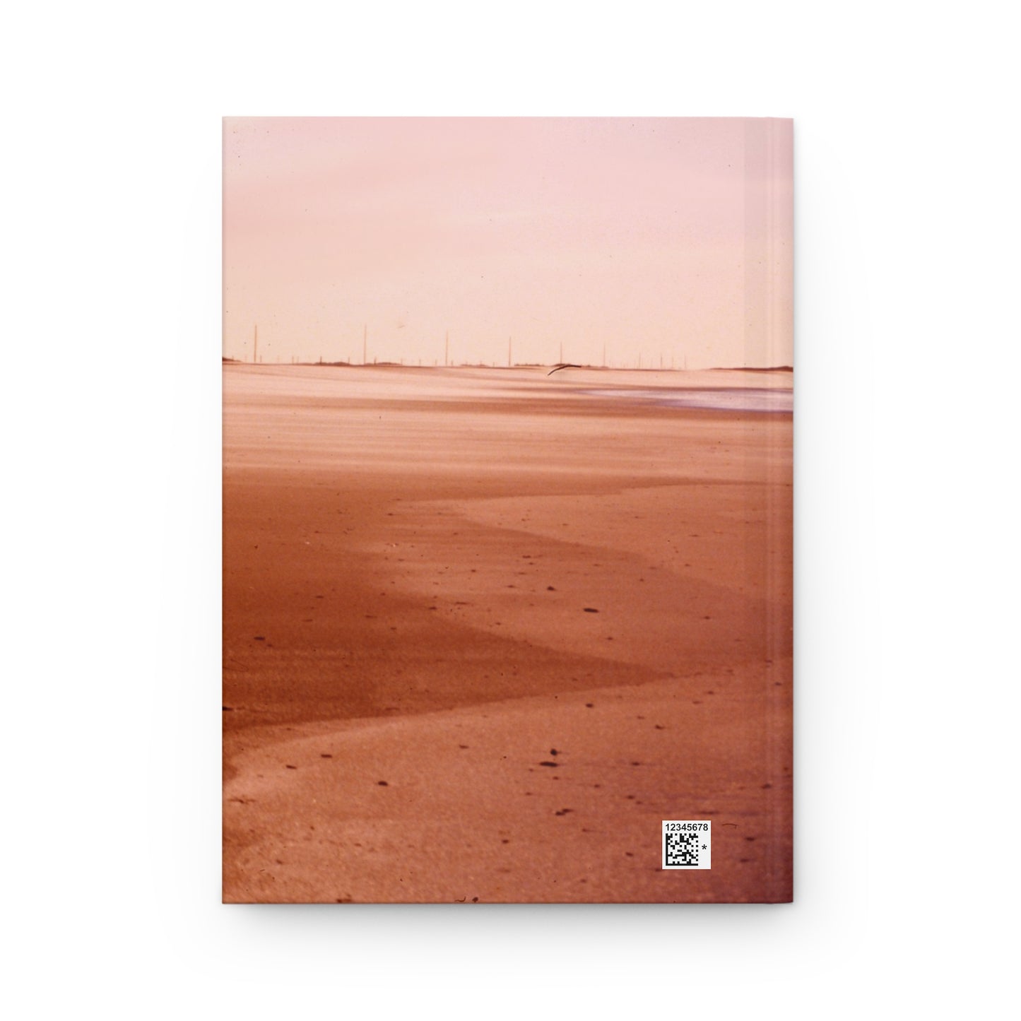 Shoreline At Dusk - Hardcover Journal Matte