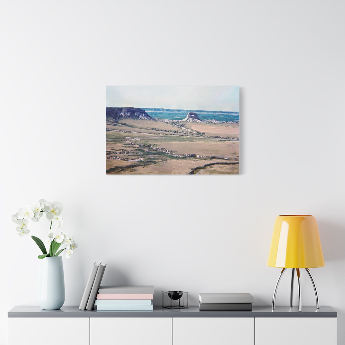 Painted Landscape - Matte Canvas, Stretched, 1.25 in