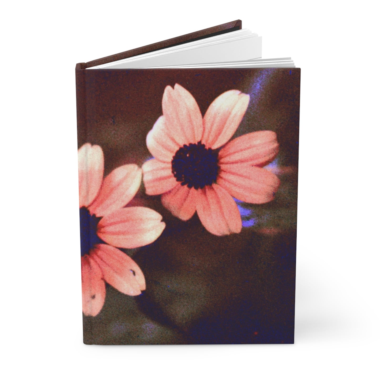 Pink Daisy at Dusk - Hardcover Journal Matte