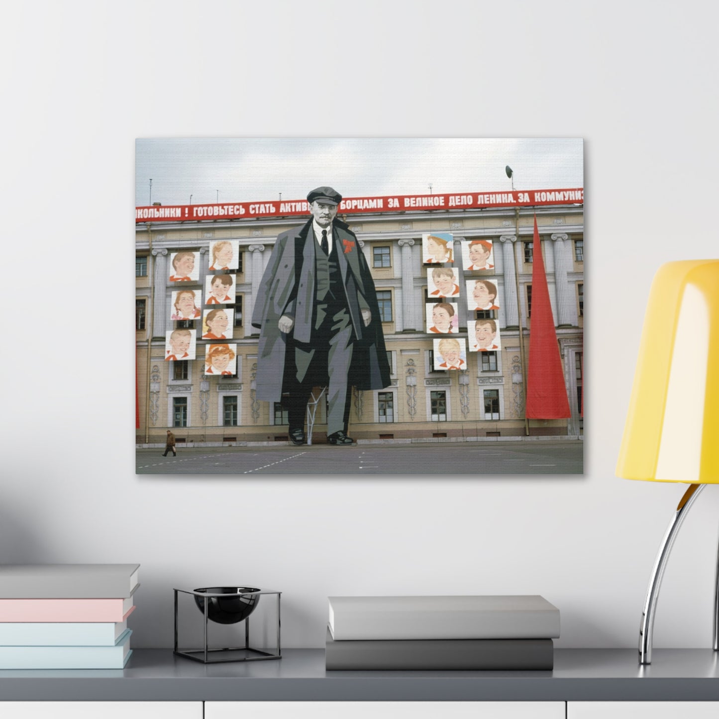 Palace Square, Leningrad, St Petersburg, Russia, May, 1974 - Canvas Gallery Wraps