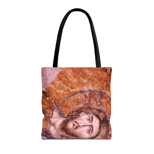 Christ Pantocrator - Hagia Sophia's Deësis mosaic, Sultanahmet, Istanbul, Turkey, 1963 - Tote Bag