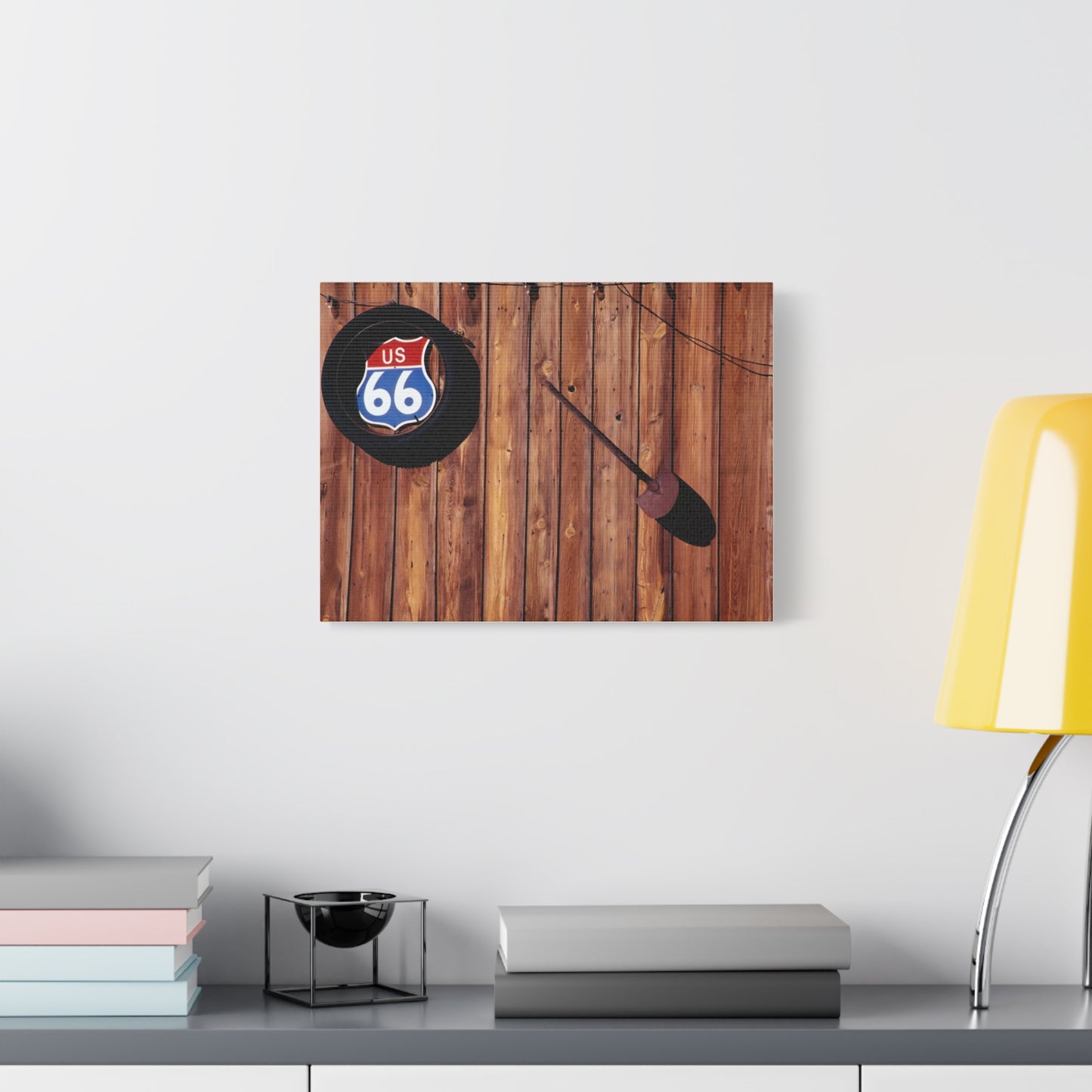 Route 66 - Matte Canvas, Stretched, 1.25 in