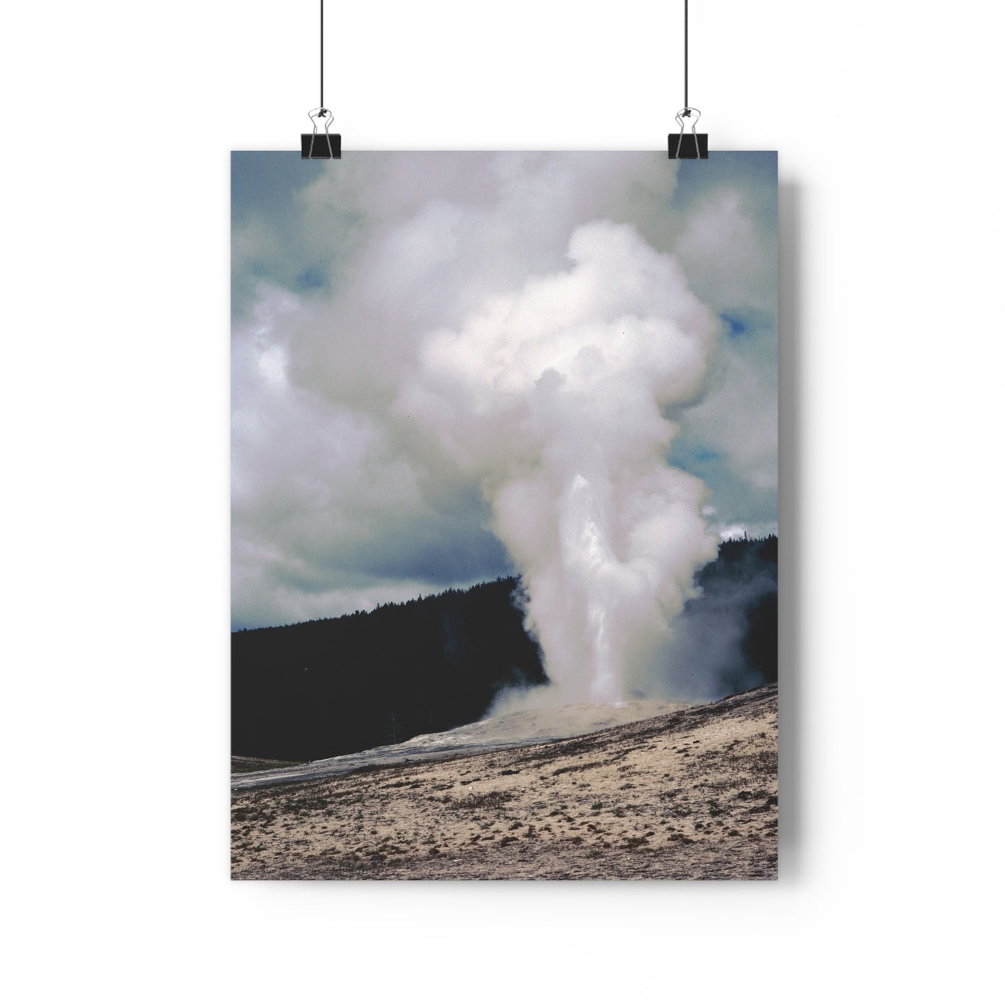 Old Faithful, Yellowstone National Park, 1969 - Giclée Fine Art Print