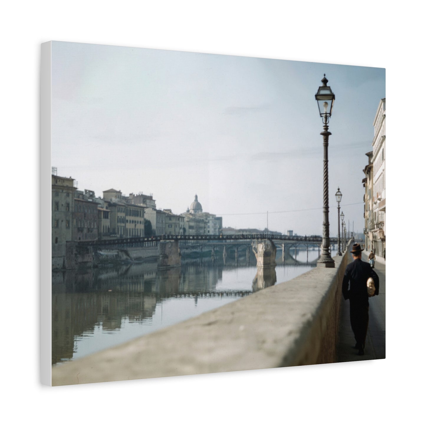 Florence, Italy, 1963 - Matte Canvas, Stretched, 1.25"