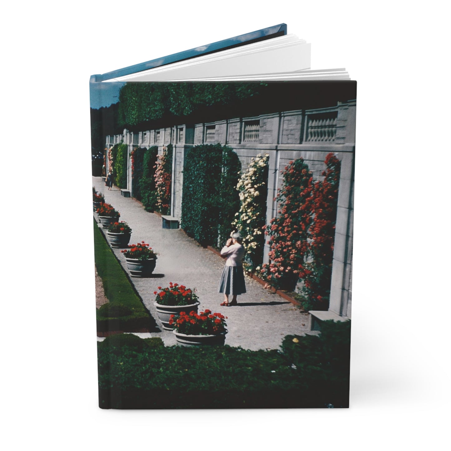 A Sunday Afternoon Walk in Queen Victoria Park, Niagara Falls, Ontario - Hardcover Journal