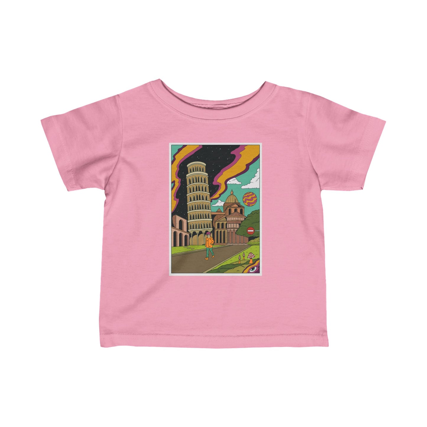 Eye On Pisa - Baby Tee