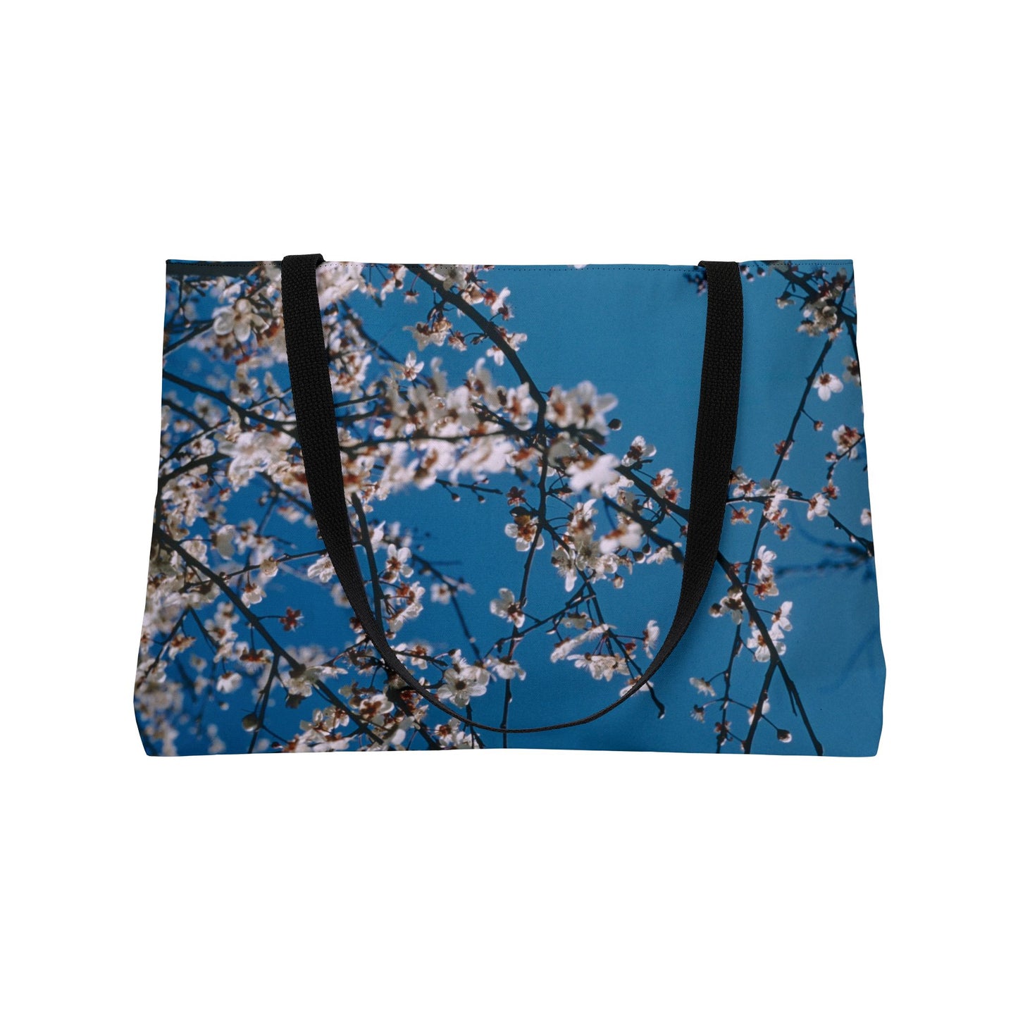 Cherry Blossoms in Blue - Weekender Tote Bag