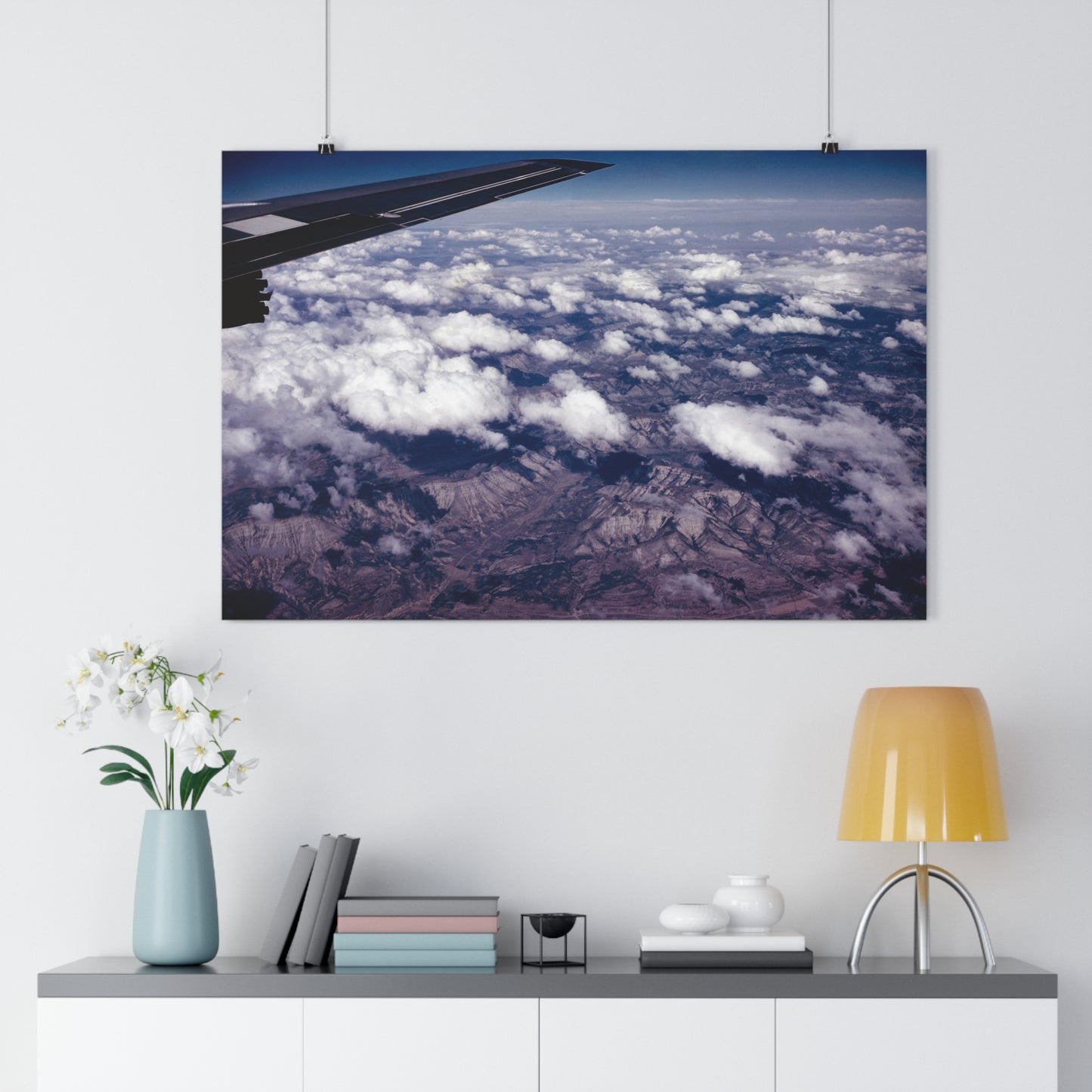 Mountains From Above - Fine Art Print