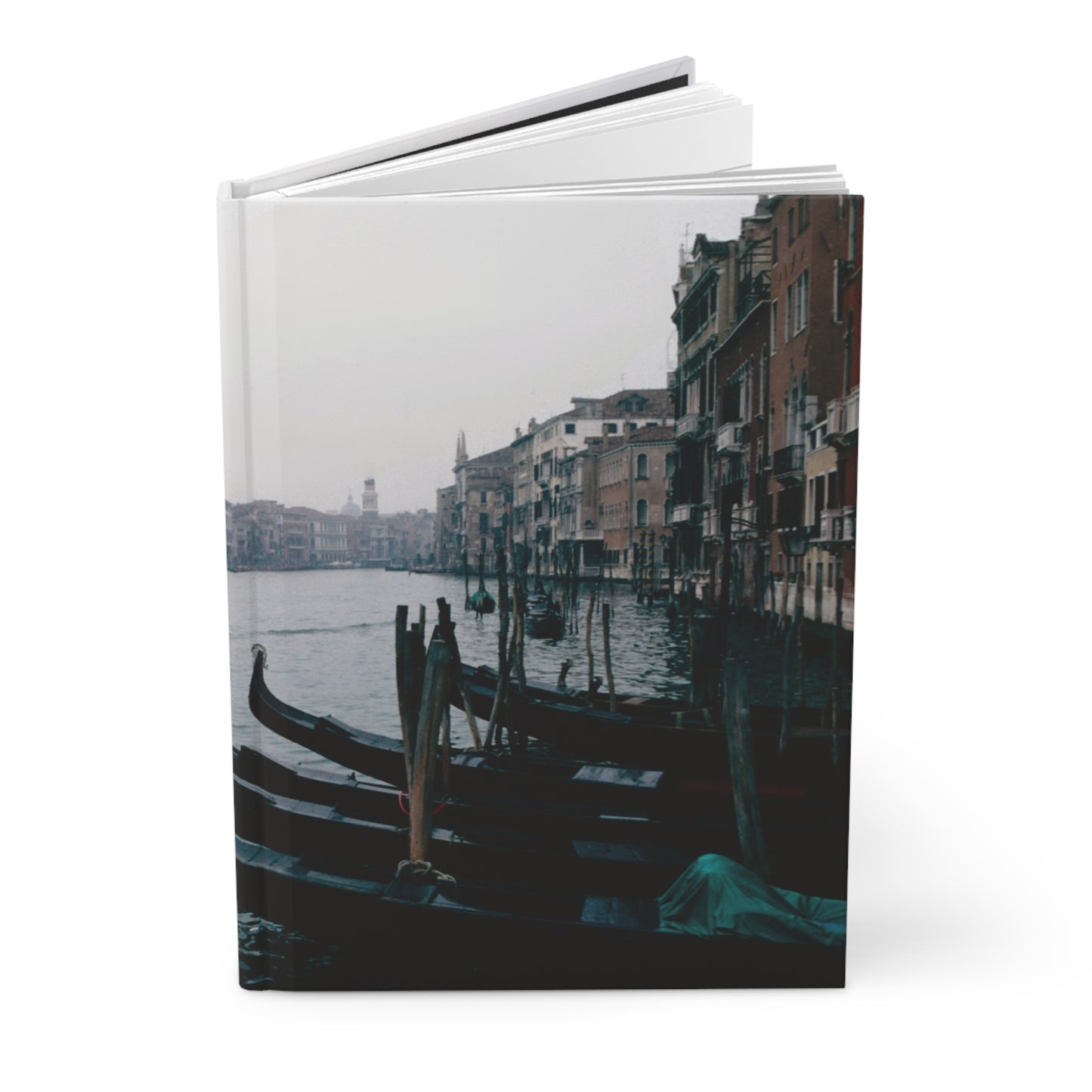 Venice, Italy, Grand Canal, 1976 - Hardcover Journal Matte