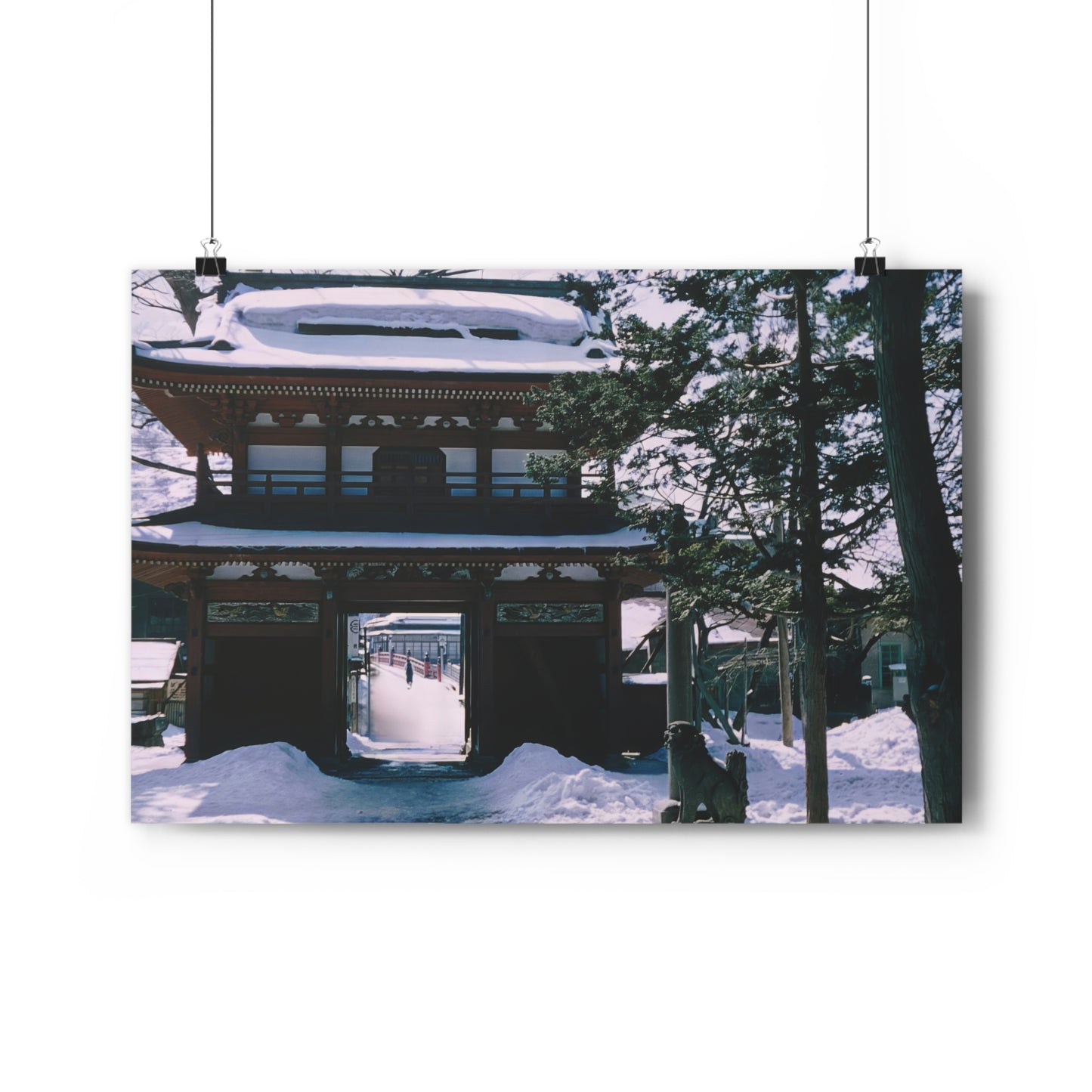 Japanese Architecture, Japan, 1954 - Giclée Art Print